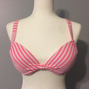 COLLECTIONS by CATALINA Bikini Swim Top Push-up LG